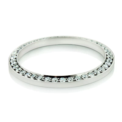 1.2 Carat Custom Diamond Bezel For Midsize Rolex Datejust Watch 3 1.2 Carat Custom Diamond Bezel For Midsize Rolex Datejust Watch - Image 3