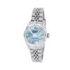 Women's Diamond Watch Rolex Datejust 26mm Blue Dial W01222