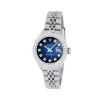 Women's Diamond Watch Rolex Datejust 26mm Blue Dial W01297