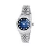 Women's Diamond Watch Rolex Datejust 26mm Blue Dial W01287