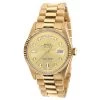 Men's Diamond Watch Rolex Day-Date Gold 36mm Champagne Dial W01191