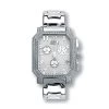 Aqua Master Diamond Men's Stainless Steel Watch Silver Tone