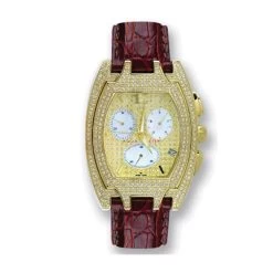 Aqua Master Iced Out Men's 3.50ct Diamond Watch