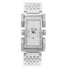 Aqua Master Silver Tone Diamond Ladies Watch 2.75ct Flex