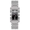 Aqua Master Diamond Ladies Watch 2.75ct Flex Black Dial