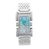 Aqua Master Diamond Ladies Watch 2.75ct Flex Aquamarine Dial