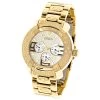 Aqua Master Men's Diamond Watch Yellow Gold Plated