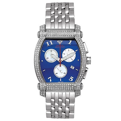 Aqua Master Unisex Real Diamond Watch 2.50ct Blue Dial 1 Aqua Master Unisex Real Diamond Watch 2.50ct Blue Dial