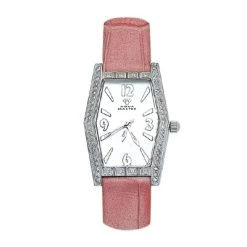 Aqua Master White Dial Women's Pave Diamond Watch 0.70ct