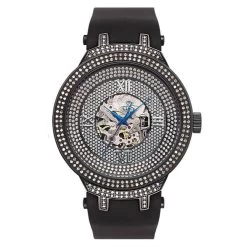 Automatic Men's Joe Rodeo Diamond Watch 2.20ct