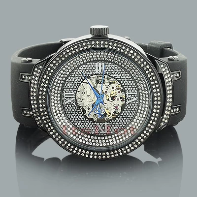 Automatic Men's Joe Rodeo Diamond Watch 2.20ct 2 Automatic Men's Joe Rodeo Diamond Watch 2.20ct - Image 2