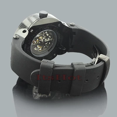 Automatic Men's Joe Rodeo Diamond Watch 2.20ct 3 Automatic Men's Joe Rodeo Diamond Watch 2.20ct - Image 3