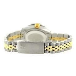 Women's Diamond Watch Rolex Datejust Gold 26mm W00257 -Watch Store back 2tone 26 1