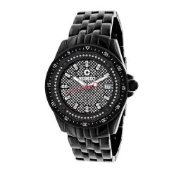 Black Centorum Diamond Watch For Men 0.5ct Midsize Falcon