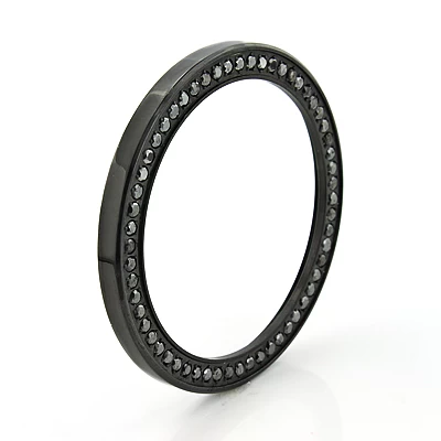 Black Diamond Watch Bezel For Raptor Men's Luxurman Watches 2ct 1 Black Diamond Watch Bezel For Raptor Men's Luxurman Watches 2ct