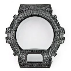Casio Black G-Shock Bezel Iced Out With Crystals