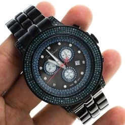 Blue Diamond Joe Rodeo Pilot Men's Watch 3.15ct -Watch Store blue diamond watches joe rodeo pilot mens watch 315ct p 38824 bod3