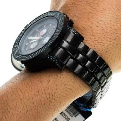 Blue Diamond Joe Rodeo Pilot Men's Watch 3.15ct -Watch Store blue diamond watches joe rodeo pilot mens watch 315ct p 38824 bod4