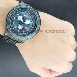 Blue Diamond Joe Rodeo Pilot Men's Watch 3.15ct -Watch Store blue diamond watches joe rodeo pilot mens watch 315ct p 38824bod