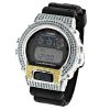 Casio Blue Yellow Diamond G-Shock Watch 4.00ct