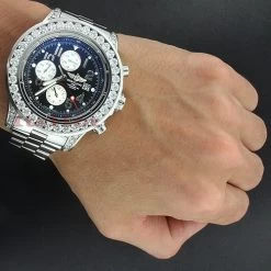Breitling Aeromarine Super Avenger Diamond Watch 14.12ct -Watch Store breitling aeromarine super avenger diamond watch 1412ct 2 1