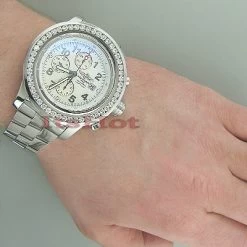 Breitling Super Avenger Diamond Watch 6ct -Watch Store breitling super avenger diamond watch 6ct p 9784bod