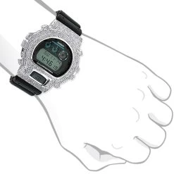 Casio G-Shock Diamond Watch 6ctw. DW-6900 -Watch Store casio g shock diamond watch 700 ctw dw 6900 p 8523bod