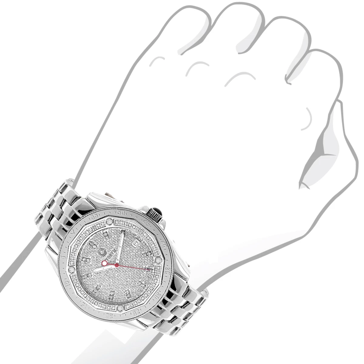 Centorum Diamond Watch 0.5ct Midsize Falcon 3 Centorum Diamond Watch 0.5ct Midsize Falcon - Image 3