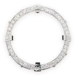 Custom Diamond Bezel For Breitling Super Avenger 2.80ct