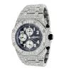 43mm Iced Out Diamond Audemars Piguet Royal Oak Offshore Men's Watch 21.75ct