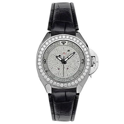 Diamond AquaMaster Men's Diamond Bezel Watch 7.25ct 1 Diamond AquaMaster Men's Diamond Bezel Watch 7.25ct