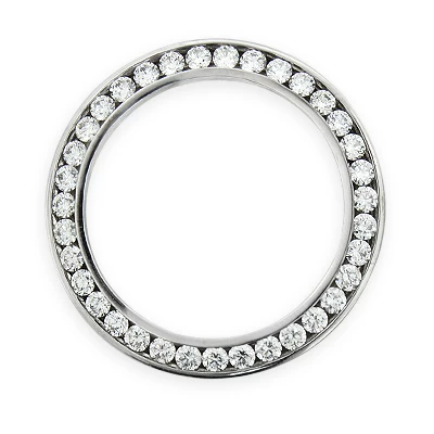 Diamond Custom Made Watch Bezel For Men's Rolex Submariner 4ct 3 Diamond Custom Made Watch Bezel For Men's Rolex Submariner 4ct - Image 3