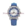 Diamond Dial Benny And Company Watch 2.6ct Men's Blue