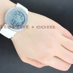 Ladies I-Gucci 3ct Diamond Watch YA114216 -Watch Store diamond gucci watches ladies diamond watch 285 p 35281bod