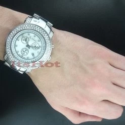Diamond JoJo Watch 6.75ct Iced Out Joe Rodeo Junior -Watch Store diamond jojo watch 675ct iced out joe rodeo junior p 8615bod