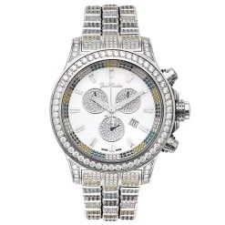 Fully Paved Men's Joe Rodeo Diamond Watch 26.70ct