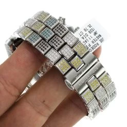 Fully Paved Men's Joe Rodeo Diamond Watch 26.70ct -Watch Store fully paved mens joe rodeo diamond watch 2670ct p 35653 back2