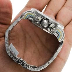 Fully Paved Men's Joe Rodeo Diamond Watch 26.70ct -Watch Store fully paved mens joe rodeo diamond watch 2670ct p 35653 bod4