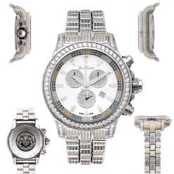 Fully Paved Men's Joe Rodeo Diamond Watch 26.70ct -Watch Store fully paved mens joe rodeo diamond watch 2670ct p 35653 main2