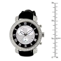 6.5 Carats G VS Diamonds Swiss Made Men's Diamond Watch Benny And Co 44mm Case Black Dial 7 6.5 Carats G VS Diamonds Swiss Made Men's Diamond Watch Benny And Co 44mm Case Black Dial -Watch Store g vs diamonds swiss made mens diamond watch benny and co 65 carats 44mm black dial 968847 ruler