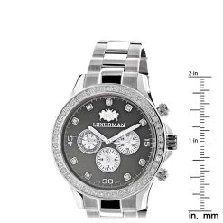Genuine Diamond For Men: 2ct Luxurman Liberty Watch Swiss Quartz 9 Genuine Diamond For Men: 2ct Luxurman Liberty Watch Swiss Quartz -Watch Store genuine diamond watches for men 2ct luxurman liberty watch swiss quartz ruler