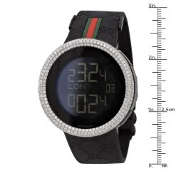 Men's 114 I-Gucci Genuine Diamond Watch 5.5ct YA114207 -Watch Store genuine mens gucci diamond watch 55ct p 42851 ruler