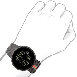 Genuine Men's Gucci Watch With Black 6 Carats Diamonds YA114207 6 Genuine Men's Gucci Watch With Black 6 Carats Diamonds YA114207 -Watch Store genuine mens gucci watch with black diamonds 6ct p 35224bod