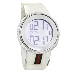 Men's Luxury Gucci Real 6 Carats Diamond Watch YA114214
