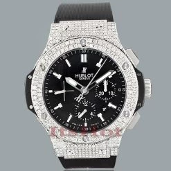Hublot Big Bang Men's Custom Diamond Watch 8.25ct