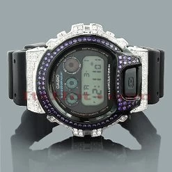 Iced Out Casio G-Shock Watch With Crystals