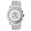 Iced Out Luxurman Diamond Watch With Chronograph 2ct Escalade