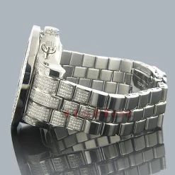 Iced Out Joe Rodeo Pilot Diamond Watch 11ct -Watch Store iced out watches joe rodeo pilot diamond watch 11ct p 9274back