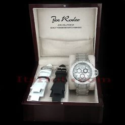 Iced Out Joe Rodeo Razor Diamond Watch 24ct -Watch Store iced out watches joe rodeo razor diamond watch 24ct p 8985box