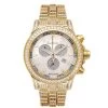 Iced Out Men's Joe Rodeo Watch 26.7ct Yellow